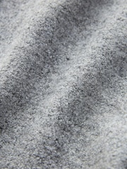 Grey Textured Boucle Jacket With Wool - Image 6 of 6