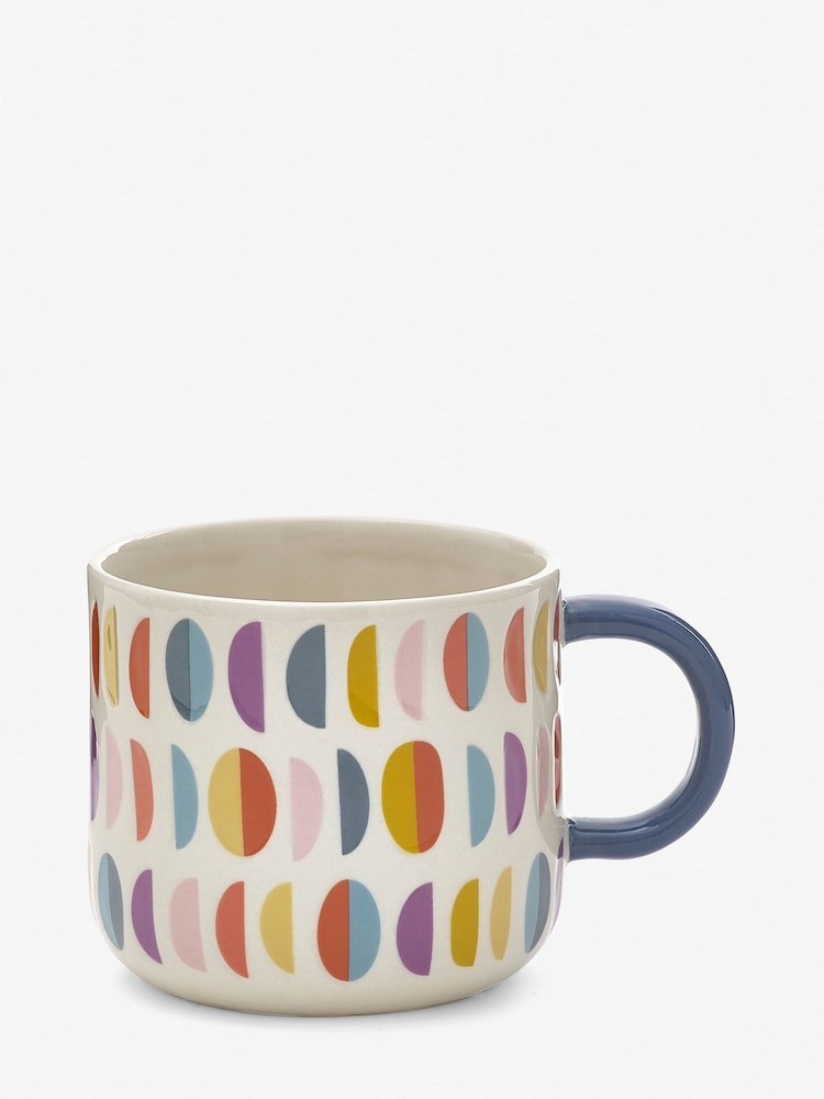 Multi Bright Patterned Mug - Image 3 of 3