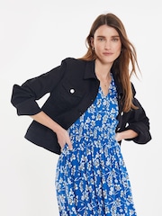 Threadbare Black Classic Denim Jacket - Image 2 of 4