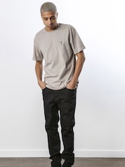 Religion Black Tapered Towards The Ankle Slim Fit Jeans - Image 4 of 4