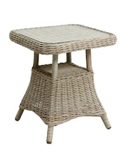 Cotswold Company Cream Luxury Woven Recliner Garden Lounge Set - Image 6 of 6