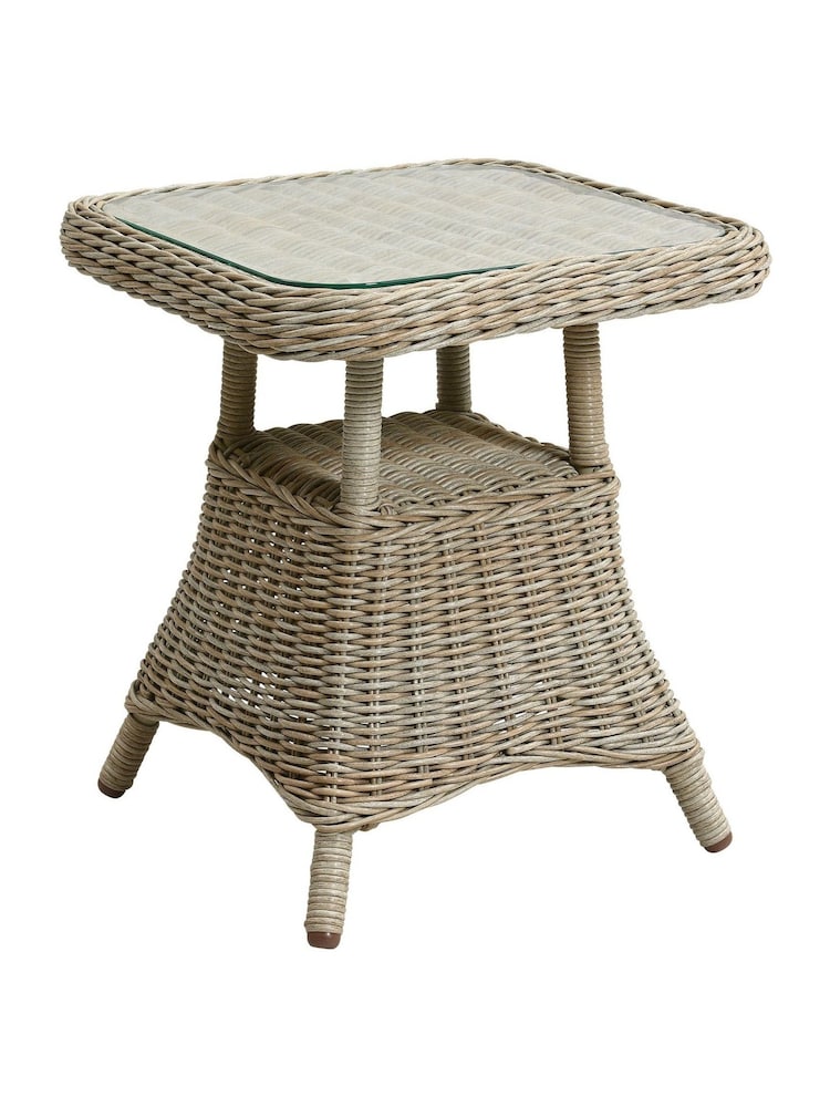 Cotswold Company Cream Luxury Woven Recliner Garden Lounge Set - Image 6 of 6