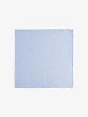 Blue/Green Baby Muslin Cloths 4 Packs - Image 5 of 7