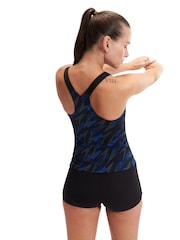 Speedo Black Womens Hyper Boom Tankini - Image 2 of 9