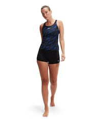 Speedo Black Womens Hyper Boom Tankini - Image 3 of 9