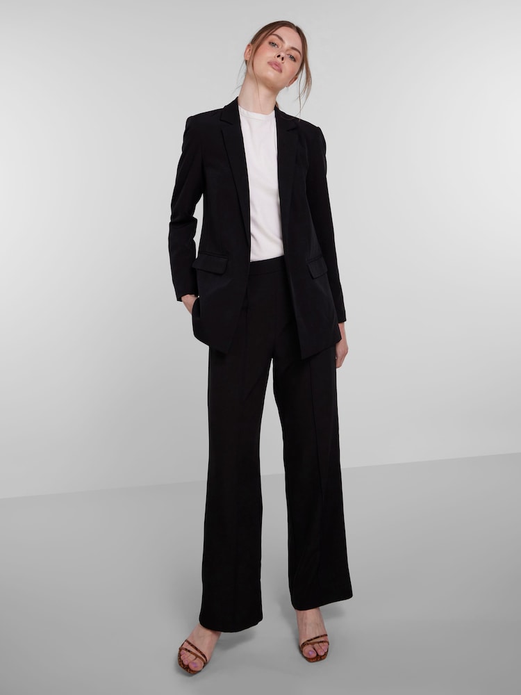 PIECES Black Relaxed Fit Blazer - Image 3 of 6