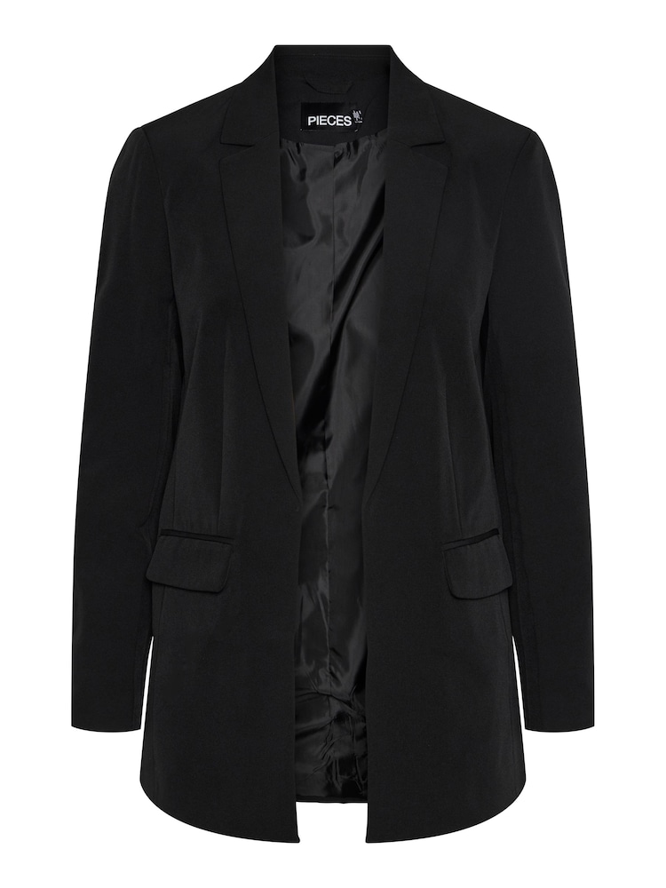 PIECES Black Relaxed Fit Blazer - Image 5 of 6
