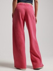 Superdry Pink Wash Straight Joggers - Image 2 of 4