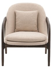 Gallery Home Taupe Amera Armchair - Image 4 of 8