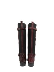 Ravel Red Leather Knee High Boots - Image 3 of 4