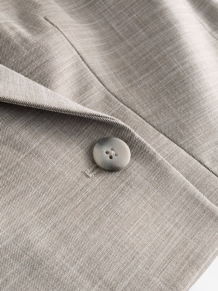 Neutral Cross Hatch Cropped Blazer - Image 7 of 7