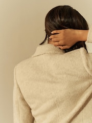 Neutral Warm Handle Blazer with Wool - Image 4 of 7