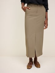 Brown / Khaki Twill Skirt - Image 2 of 7