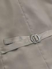 Navy Trimmed Check Suit Waistcoat - Image 9 of 10