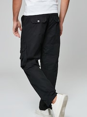 Black Belted Tech Cargo Trousers - Image 7 of 7
