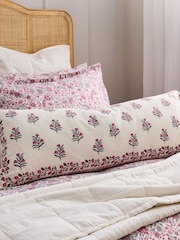 Christy Mulberry Newstead Cotton Sateen Lumbar Cushion - Image 1 of 4