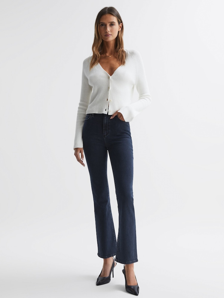 Reiss Claudine Paige Schlagjeans mit hohem Bund - Bild 5 von 5