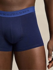 Polo Ralph Lauren Blue Classic Trunks 3 Pack - Image 3 of 6