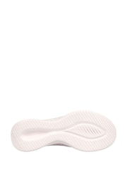 Skechers Pink Womens Ultra Flex 3.0 Right Away Slip In Stretch Fit Trainers - Image 5 of 5