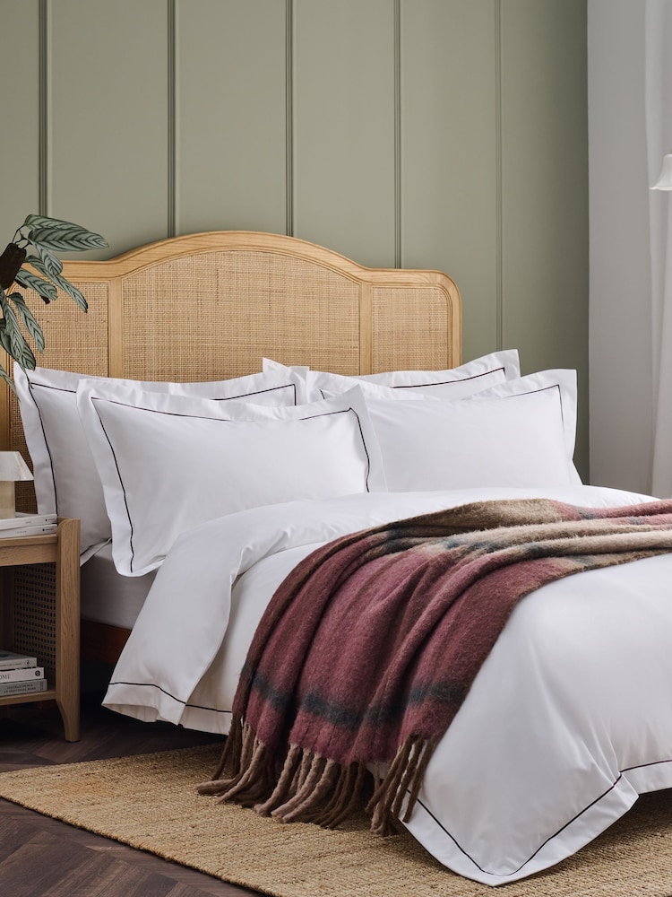 Christy Fig Moreton Brushed Wool Blend Throw - Image 1 of 4 Christy Fig Moreton Brushed Wool Blend Throw - Image 1 of 4