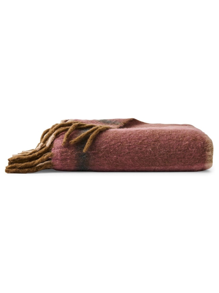 Christy Fig Moreton Brushed Wool Blend Throw - Image 4 of 4 Christy Fig Moreton Brushed Wool Blend Throw - Image 4 of 4