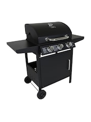 Charles Bentley Black Garden 3 Burner Gas BBQ - Image 6 of 6