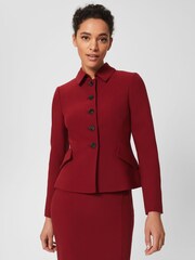 Hobbs Red Becky Jacket - Image 1 of 4