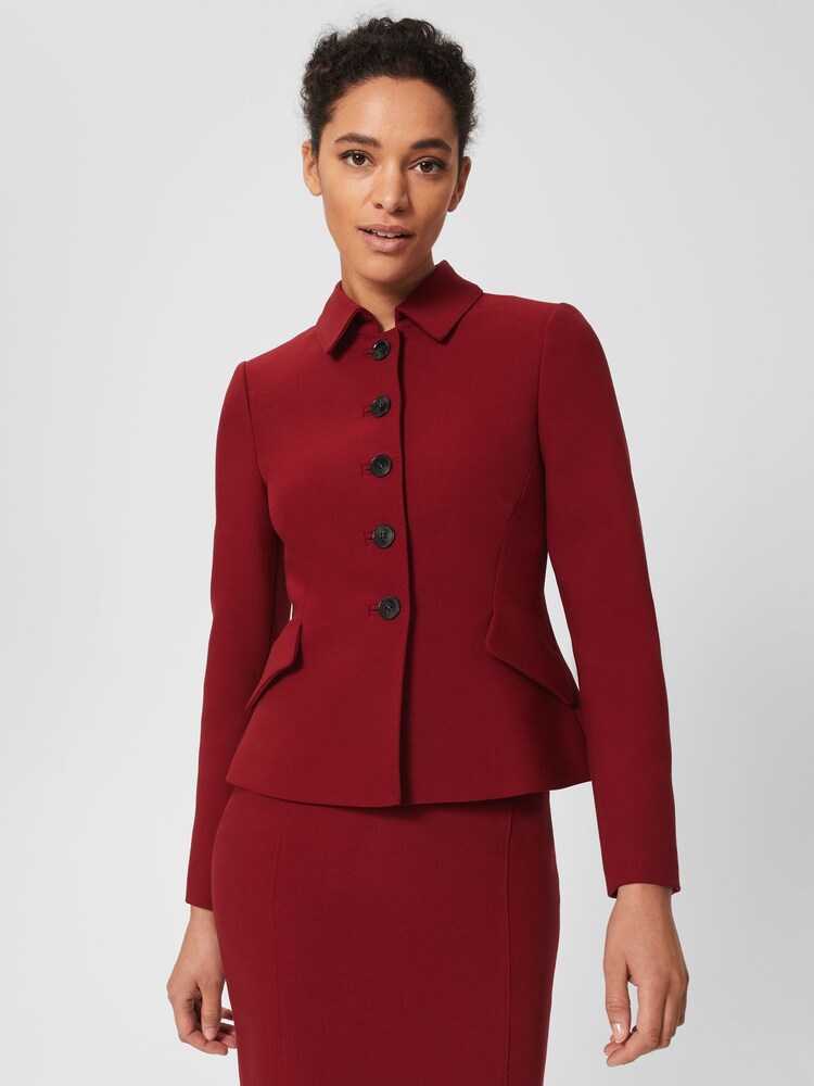 Hobbs Red Becky Jacket - Image 1 of 4