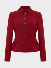 Hobbs Red Becky Jacket - Image 4 of 4