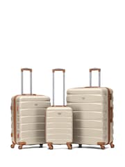 Flight Knight Hardcase Large Check in Suitcases and Cabin Case Set of 3 - Image 1 of 7