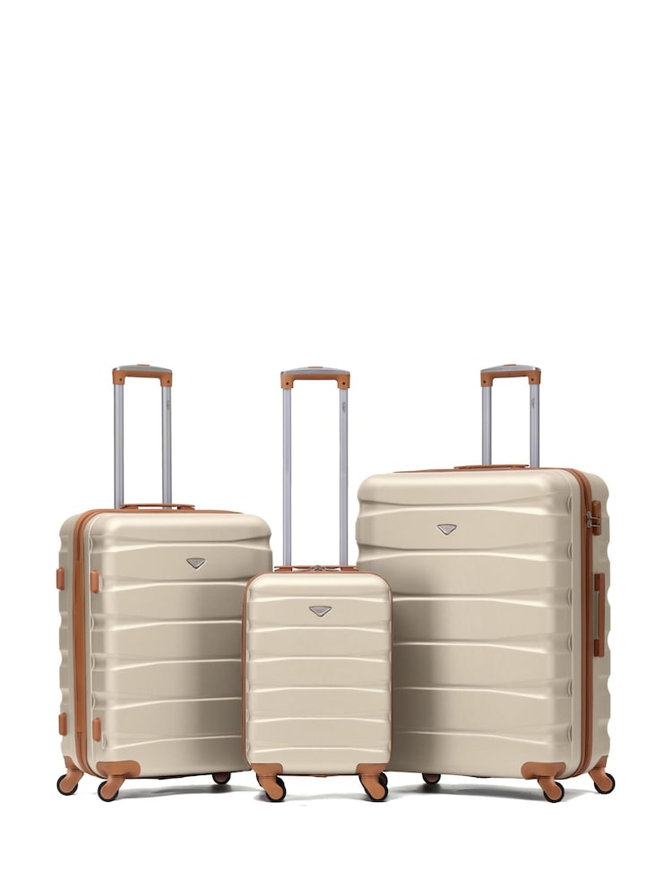 Flight Knight Hardcase Large Check in Suitcases and Cabin Case Set of 3 - Image 1 of 7