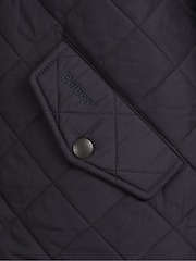 Barbour® Navy Powell Quilted Jacket - Image 7 of 12