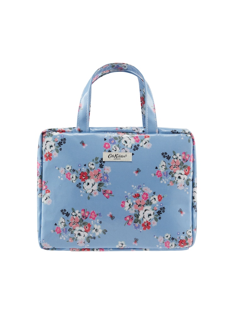 Cath Kidston Clifton Rose Two Part Wash Bag with Handles - Image 1 of 1