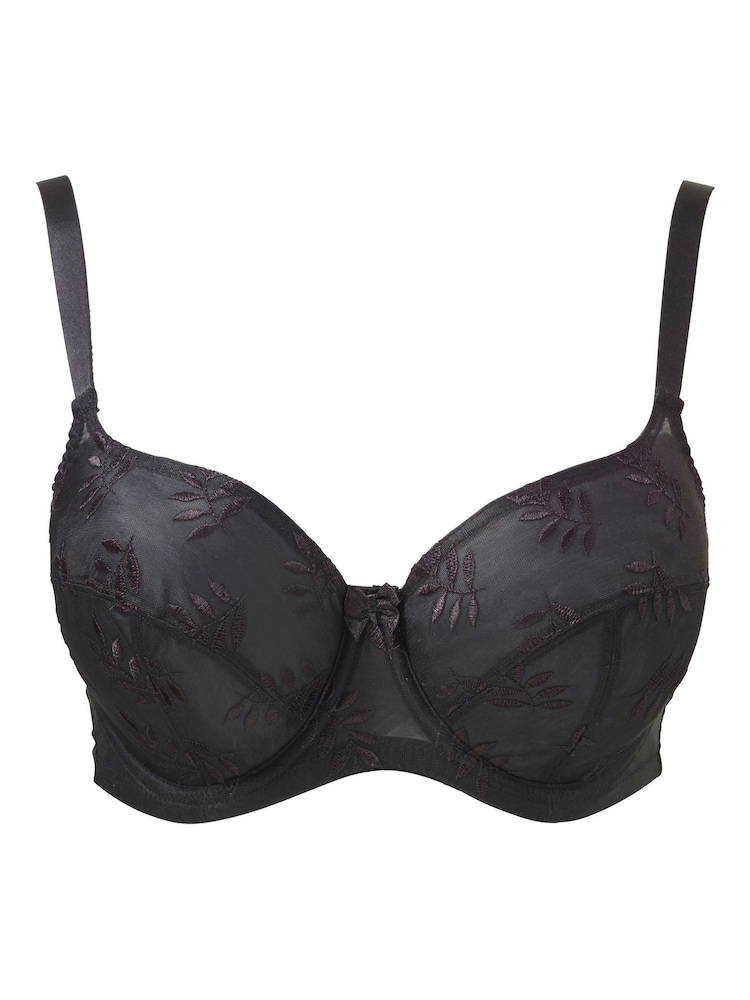 Panache Black Tango Balcony Wired Bra - Image 5 of 5 Panache Black Tango Balcony Wired Bra - Image 5 of 5