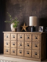 Rockett St George Natural Apothecary Style Large Sideboard - Image 1 of 3