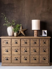 Rockett St George Natural Apothecary Style Large Sideboard - Image 2 of 3