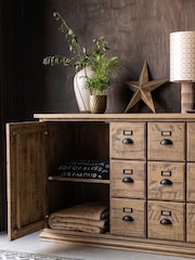 Rockett St George Natural Apothecary Style Large Sideboard - Image 3 of 3