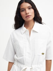 Barbour® International Rosell Linen Blend Short Playsuit - Image 13 of 16