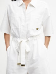 Barbour® International Rosell Linen Blend Short Playsuit - Image 14 of 16