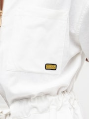 Barbour® International Rosell Linen Blend Short Playsuit - Image 15 of 16