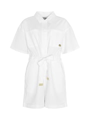 Barbour® International Rosell Linen Blend Short Playsuit - Image 16 of 16