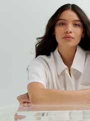 Barbour® International Rosell Linen Blend Short Playsuit - Image 4 of 16