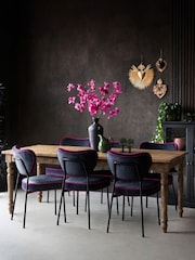 Rockett St George Natural Pine Apothecary Style 6 to 8 Seater Dining Table - Image 1 of 5