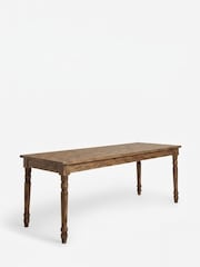 Rockett St George Natural Pine Apothecary Style 6 to 8 Seater Dining Table - Image 4 of 5