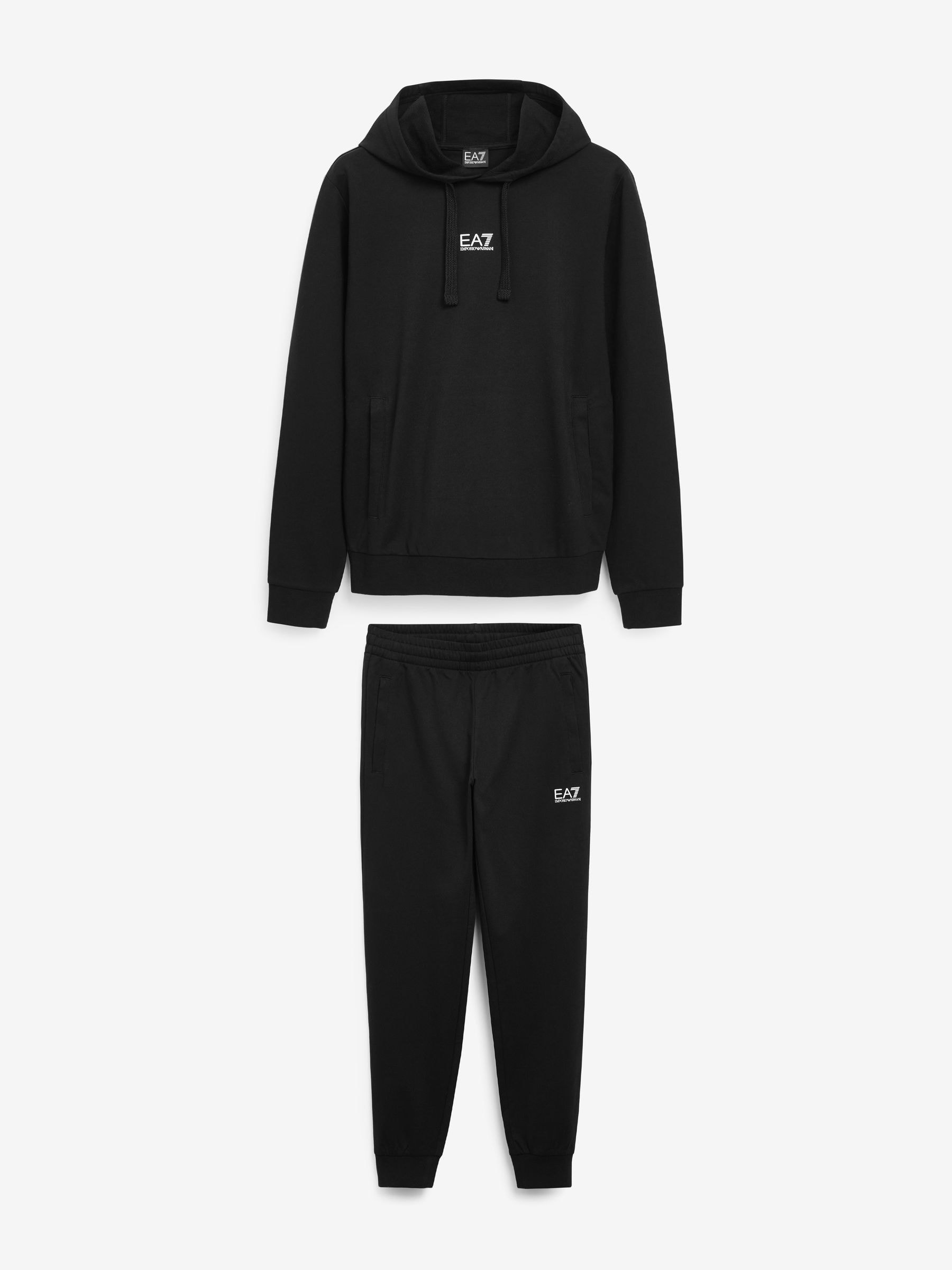 Black armani tracksuit mens shop