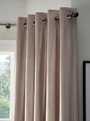 Pewter Grey 4m Bendable Bay Window Curtain Pole Kit - Image 2 of 6