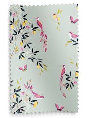 Sara Miller Green Birds & Trellis Made to Measure Roller Blinds - Image 3 of 6