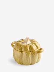 Green Pumpkin Nibble Bowl with Lid - Image 4 of 4