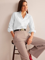 Boden White Connie 100% Cotton Shirt - Image 3 of 6