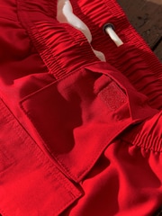 Bright Red Essential Swim Shorts - Image 10 of 10